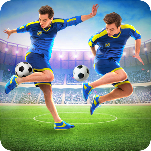 Logo SkillTwins Football Game Ícone Logo SkillTwins Football Game Ícone