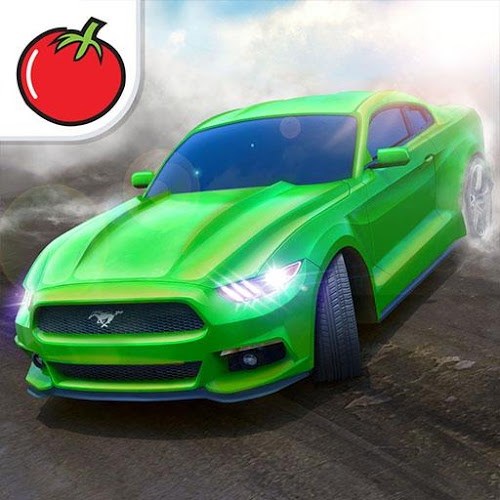 Logo Down shift : Drifting Online Ícone Logo Down shift : Drifting Online Ícone