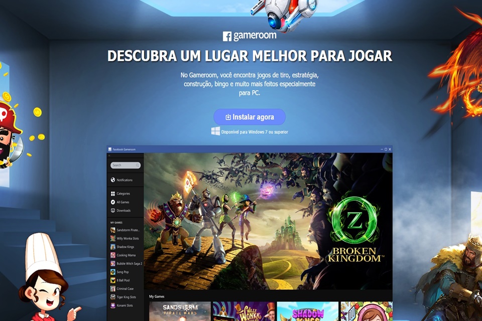Facebook Gameroom A Plataforma De Jogos Casuais Que Vai Brigar Com O Steam Tecmundo