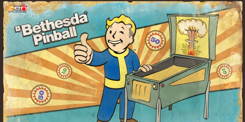 Zen Studios vai transformar jogos da Bethesda em mesas de pinball virtuais