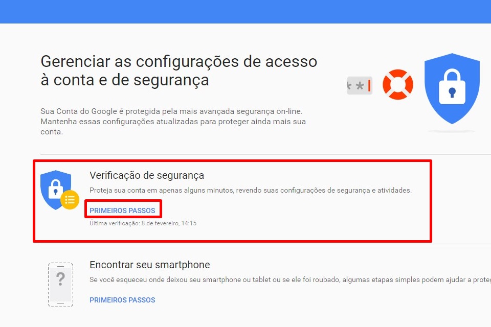 O que é verificação de segurança?