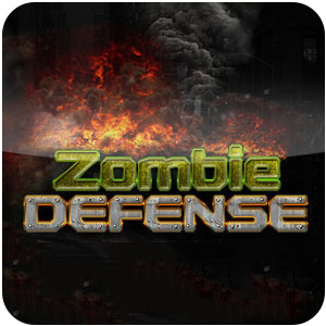 Logo Zombie Defense Ícone Logo Zombie Defense Ícone