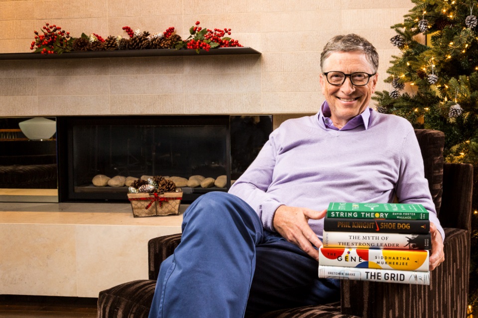 Imagem de: Bill Gates elege suas leituras favoritas de 2016