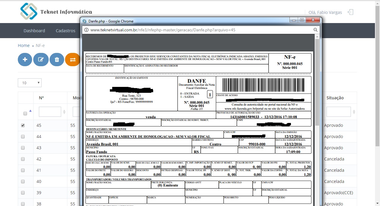 Emissor NF-e/NFC-e Ligth Download