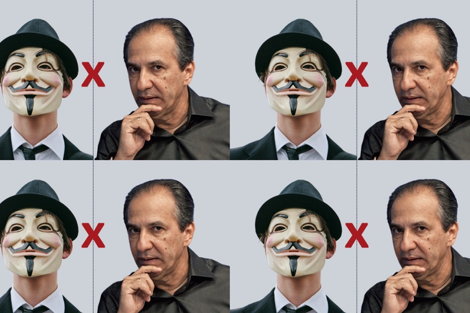 Imagem de: Pelo 'Lulz': grupo hacker invade sites do pastor Silas Malafaia 