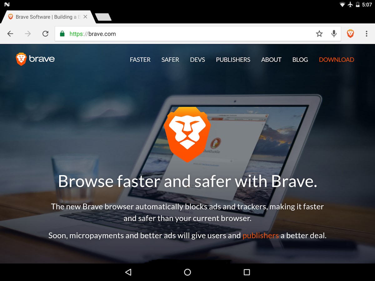 brave browser download for chromebook