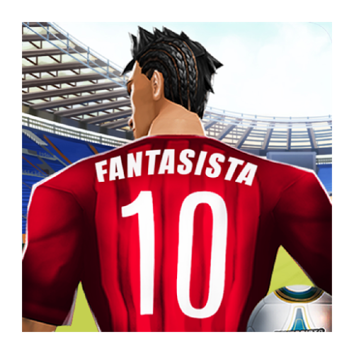 Logo Football Saga Fantasista Ícone Logo Football Saga Fantasista Ícone