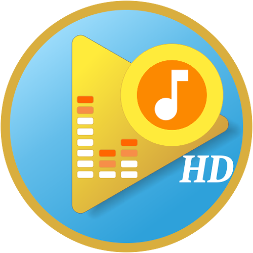 Logo Equalizer HD Music Player Ícone Logo Equalizer HD Music Player Ícone