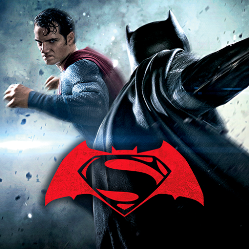 Logo Batman v Superman Who Will Win Ícone Logo Batman v Superman Who Will Win Ícone
