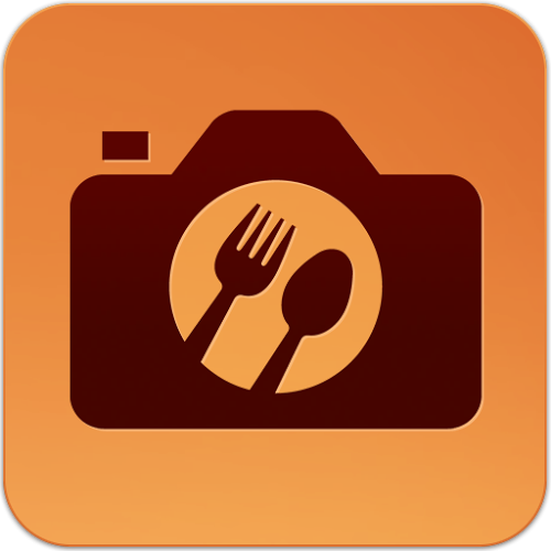 Logo SnapDish Food Camera Ícone Logo SnapDish Food Camera Ícone