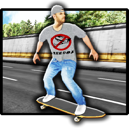 Logo SKATE Rider Game Ícone Logo SKATE Rider Game Ícone