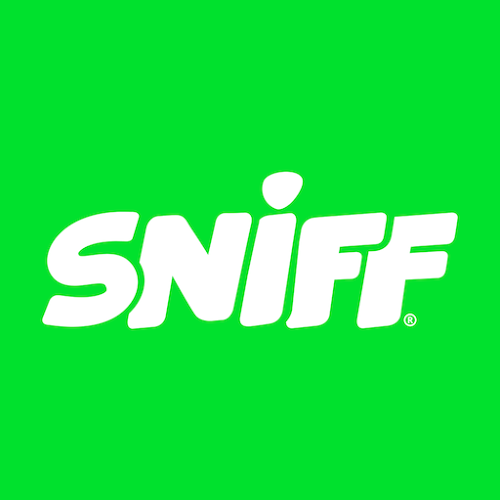 Logo Sniff Pet Social Network Ícone Logo Sniff Pet Social Network Ícone