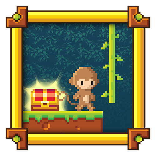 Logo Monkey Swing Ícone Logo Monkey Swing Ícone