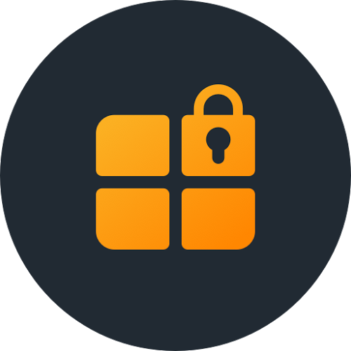Logo Avast App Locker Ícone Logo Avast App Locker Ícone