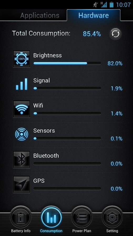 Imagem 2 do Linpus Battery - Battery optimizer and Widget