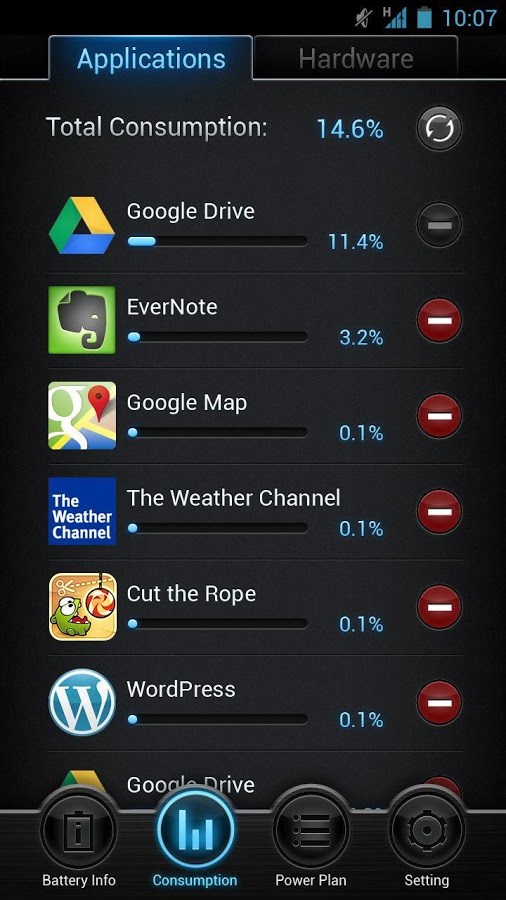 Imagem 5 do Linpus Battery - Battery optimizer and Widget