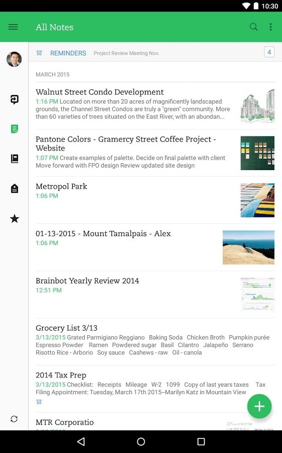 EverNote 10.66.3.33484 for android instal