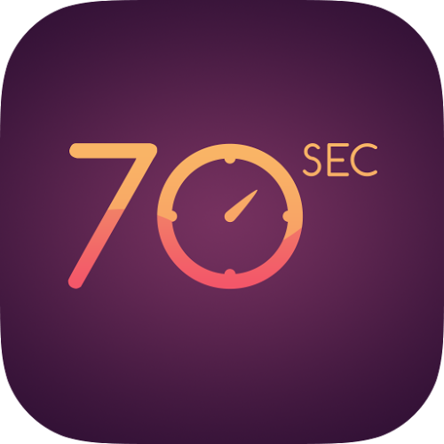 Logo 70 seconds Ícone Logo 70 seconds Ícone