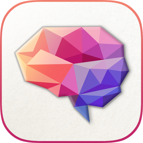 Logo Brain Yoga Brain Training Game Ícone Logo Brain Yoga Brain Training Game Ícone