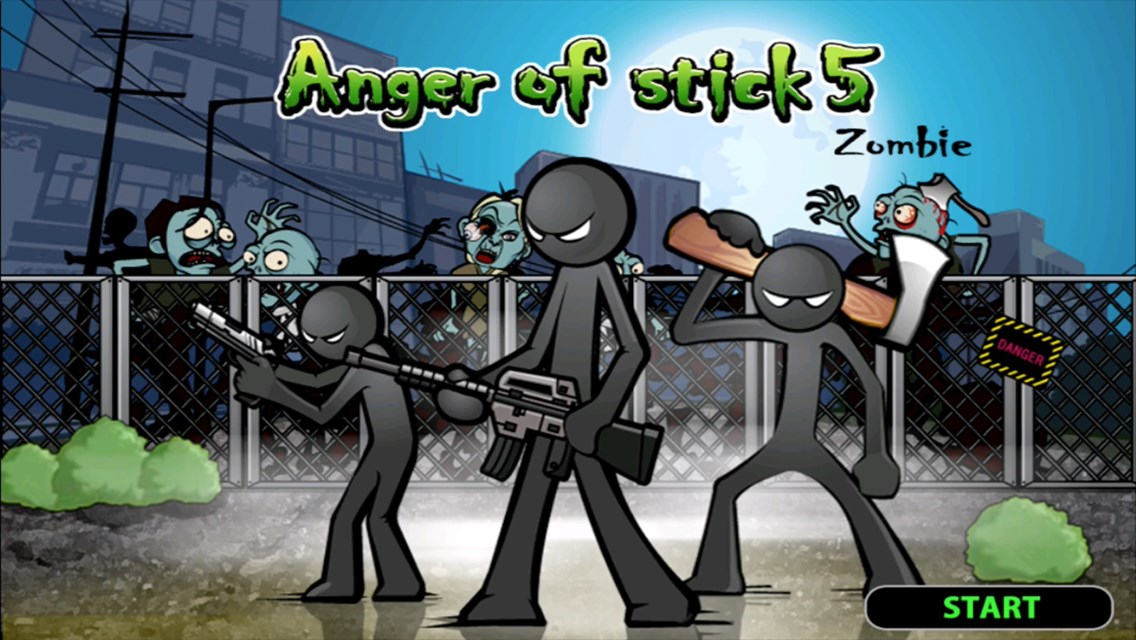 anger of stick 5 zombie online