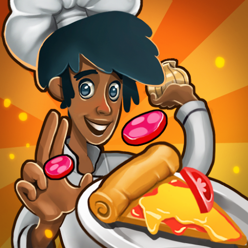 Logo Pizza Mania: Cheese Moon Chase Ícone Logo Pizza Mania: Cheese Moon Chase Ícone