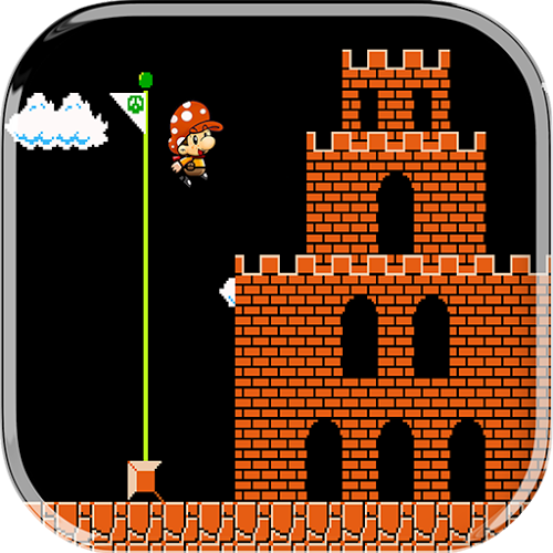 Logo Super Jungle World of Mario Ícone Logo Super Jungle World of Mario Ícone