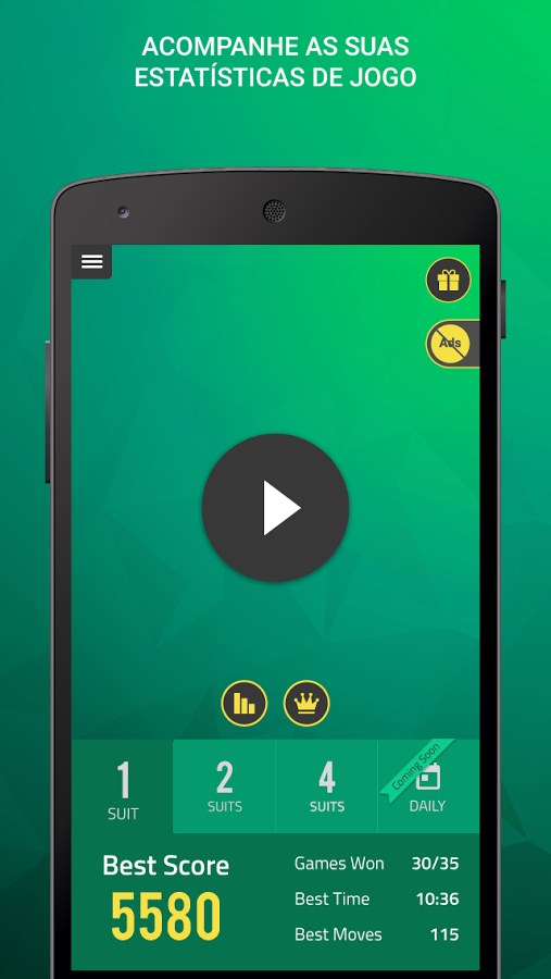 Paciência Spider screenshot 1