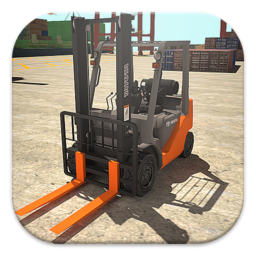 Logo Grand Forklift Simulator Ícone Logo Grand Forklift Simulator Ícone