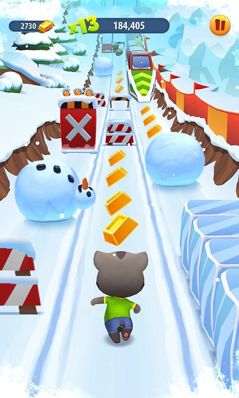 Talking Tom: Corrida do Ouro screenshot 3