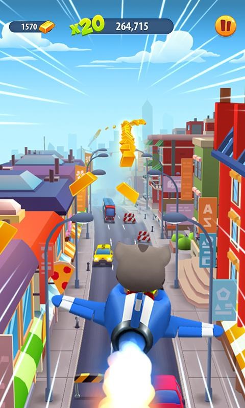 Talking Tom: Corrida do Ouro screenshot 4