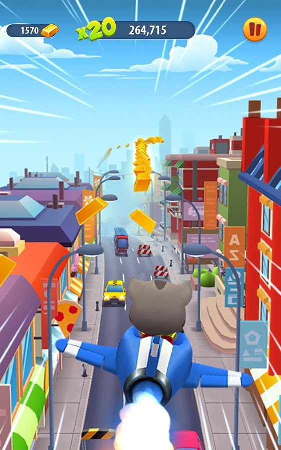 Talking Tom: Corrida do Ouro screenshot 9