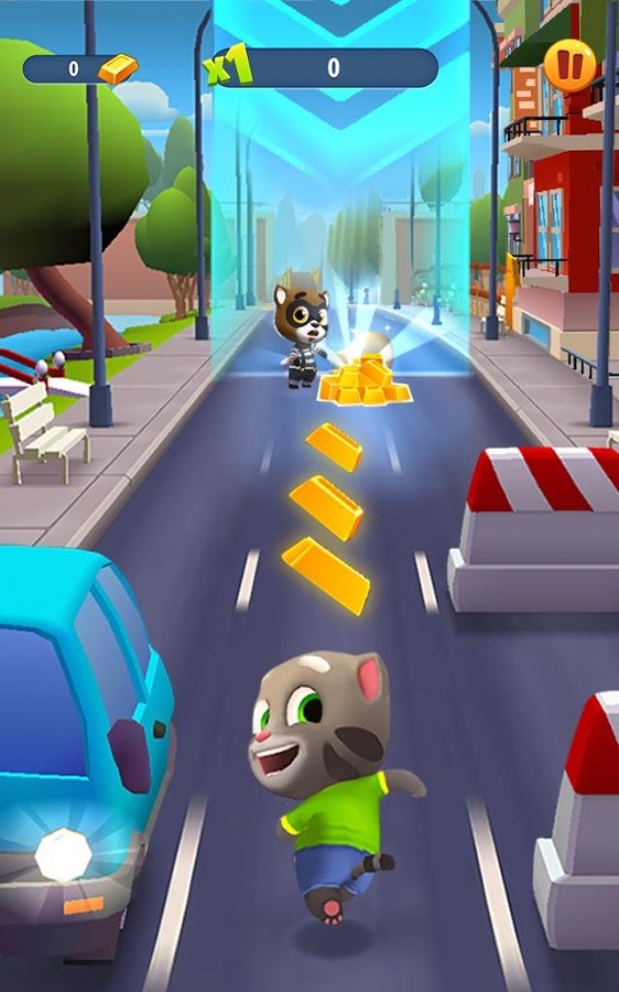 Talking Tom: Corrida do Ouro screenshot 11