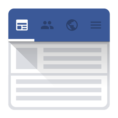 Logo Swipe for Facebook Ícone Logo Swipe for Facebook Ícone