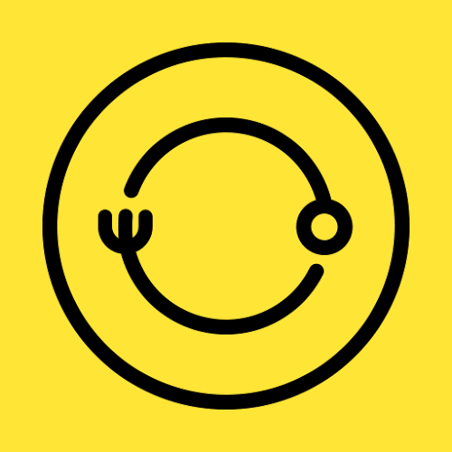 Logo Foodie Ícone Logo Foodie Ícone