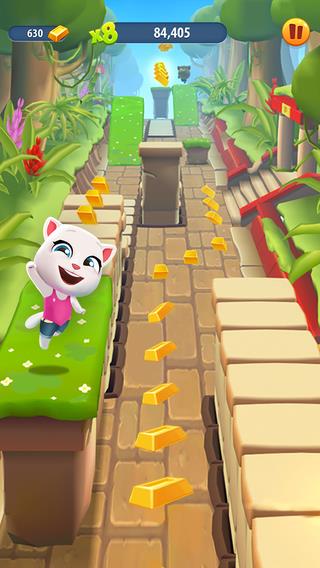 Talking Tom: Corrida do Ouro screenshot 2