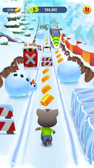 Talking Tom: Corrida do Ouro screenshot 3