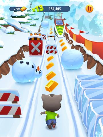Talking Tom: Corrida do Ouro screenshot 8