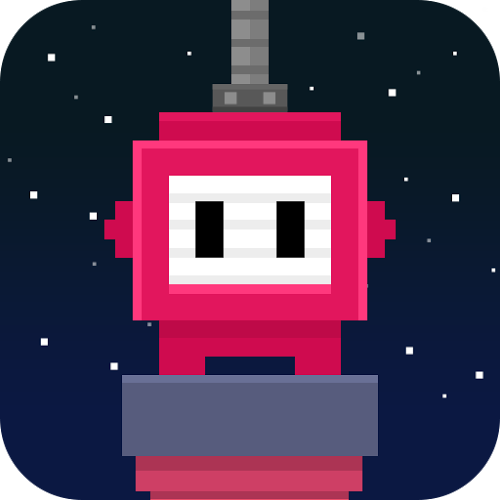 Logo Reach the Sky: Endless Retro Ícone Logo Reach the Sky: Endless Retro Ícone