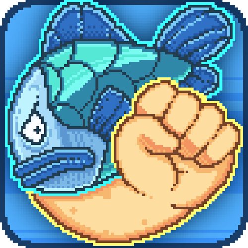 Logo Fish Fist Ícone Logo Fish Fist Ícone