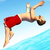 Logo Flip Diving Ícone Logo Flip Diving Ícone