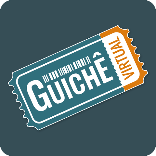 Logo Guichê Virtual Ícone Logo Guichê Virtual Ícone