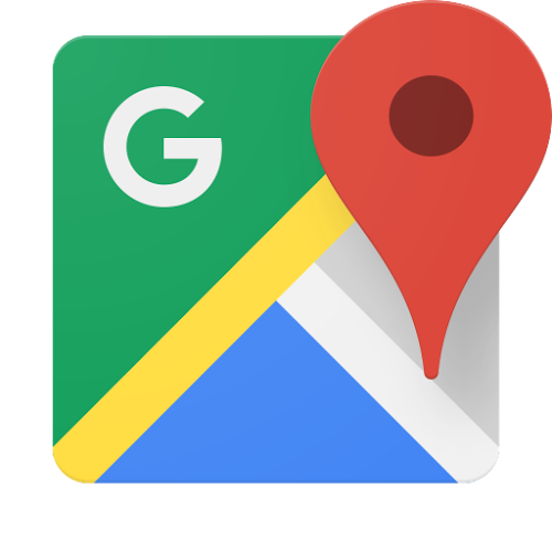Logo Google Maps Ícone Logo Google Maps Ícone