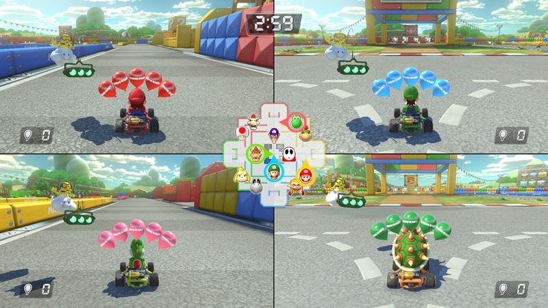 Com novos modos e personagens, Switch vai receber Mario Kart 8 Deluxe