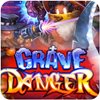 Logo Grave Danger Ícone Logo Grave Danger Ícone