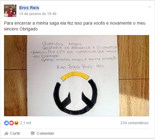 Menina de 10 anos sofre assédio em Overwatch e pai faz apelo à comunidade