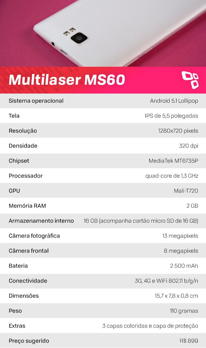 Review: smartphone Multilaser MS60 - TecMundo