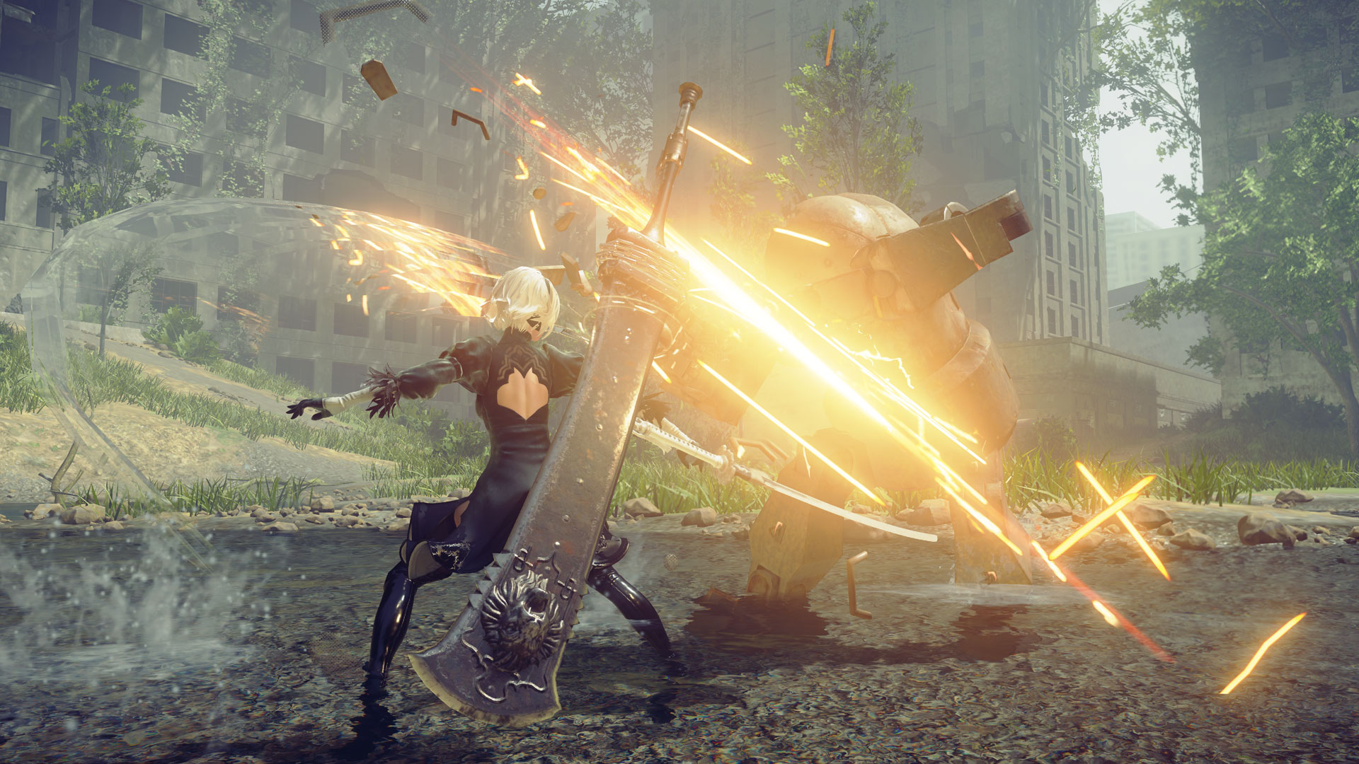 NieR Automata: quase 30 minutos promissores de exploração e pancadaria