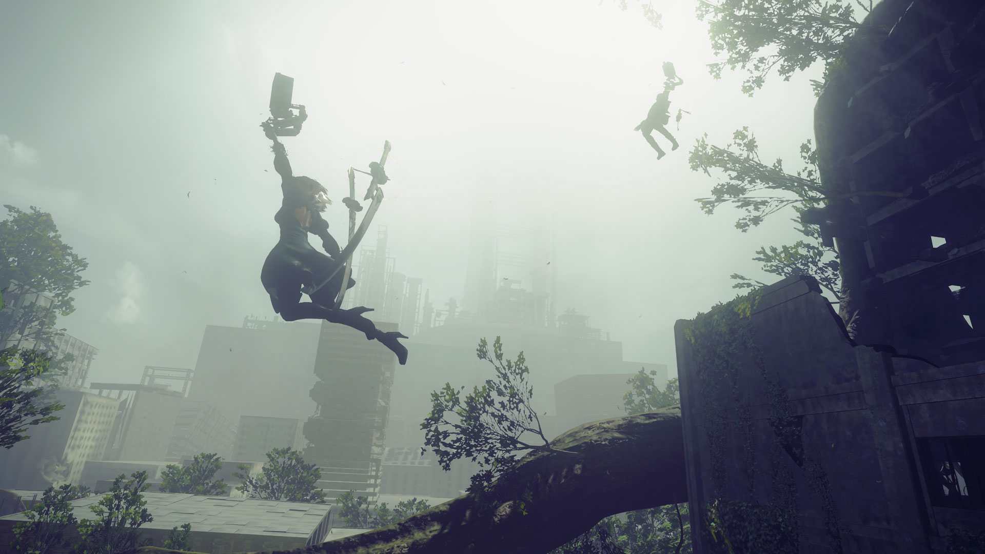 NieR Automata: quase 30 minutos promissores de exploração e pancadaria