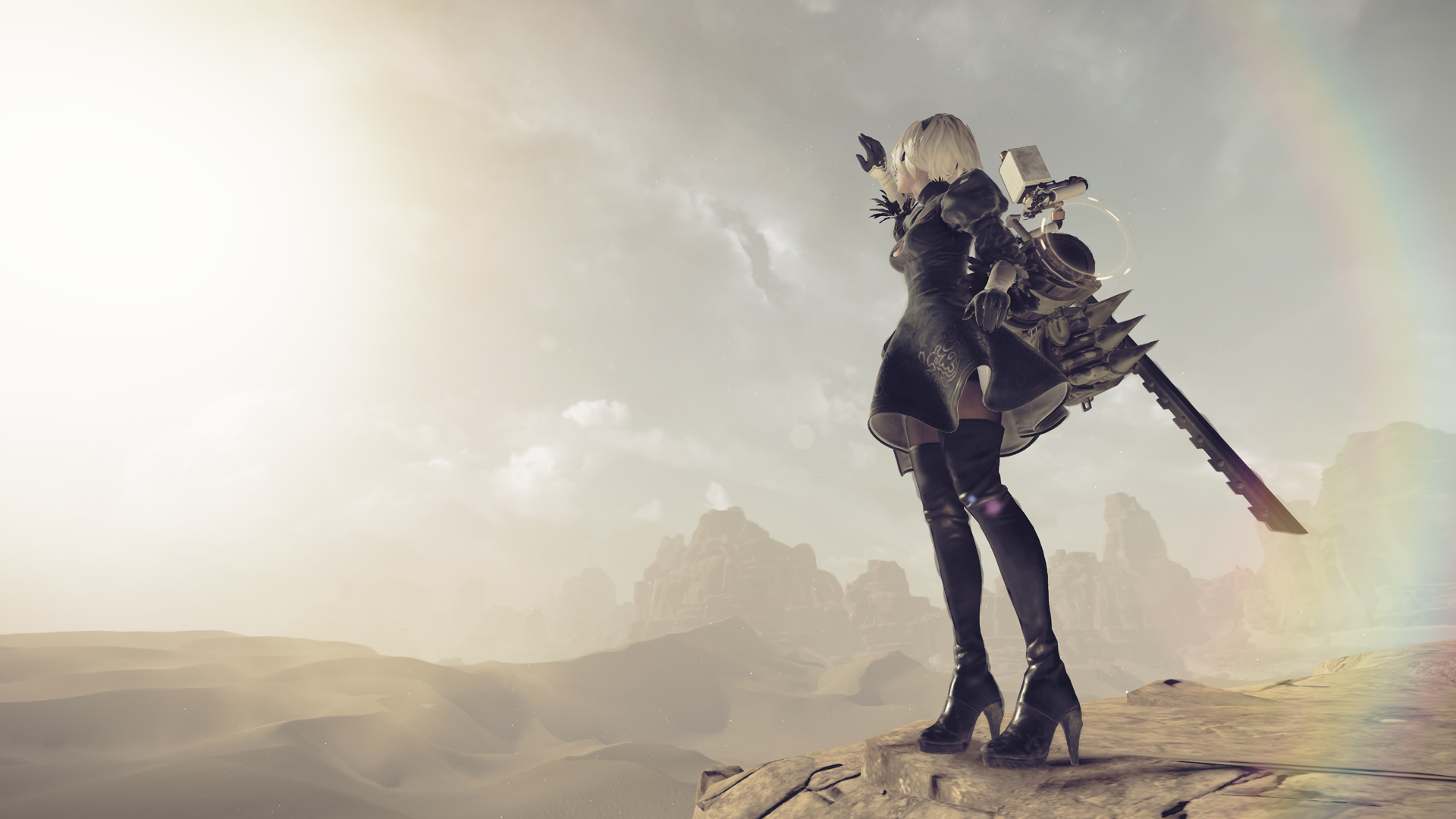 NieR Automata: quase 30 minutos promissores de exploração e pancadaria