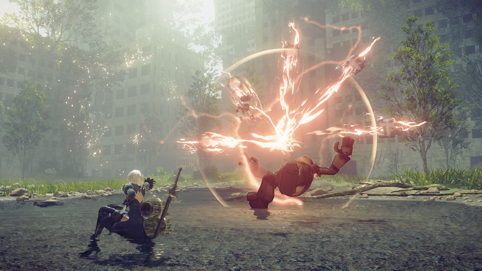NieR Automata: quase 30 minutos promissores de exploração e pancadaria